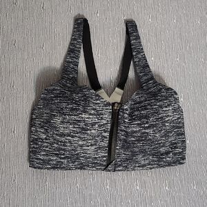 Victoria's Secret Victoria Sport Sports Bra Size 32D Front Clip And Zippered